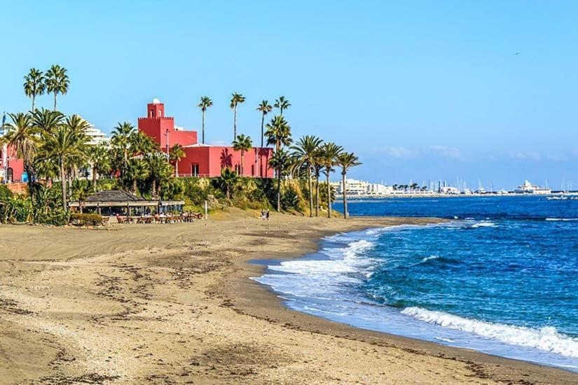 Primera Linea De Playa Benalmadena La Perla Playa Paraiso Exterior foto